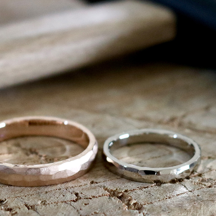 鍛造の結婚指輪