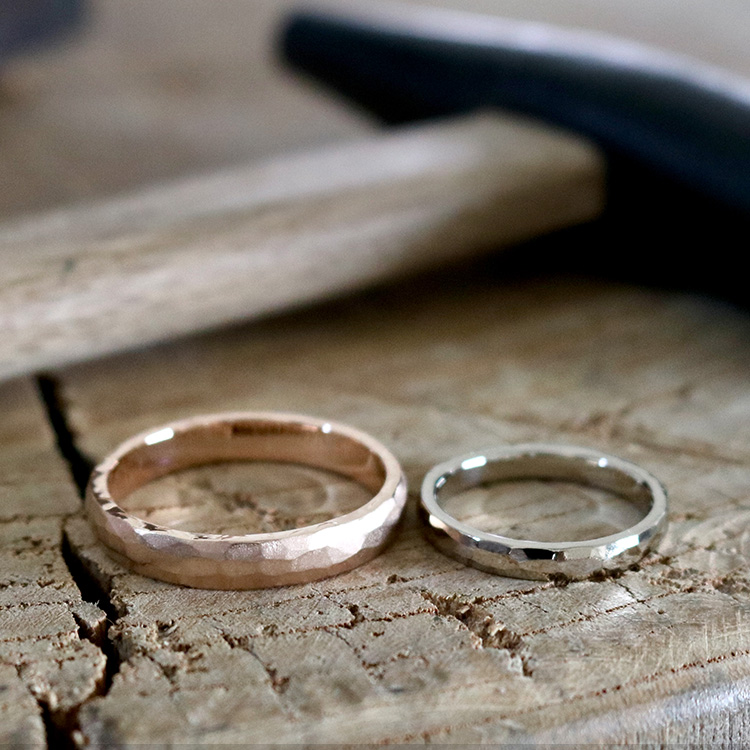 鍛造の結婚指輪