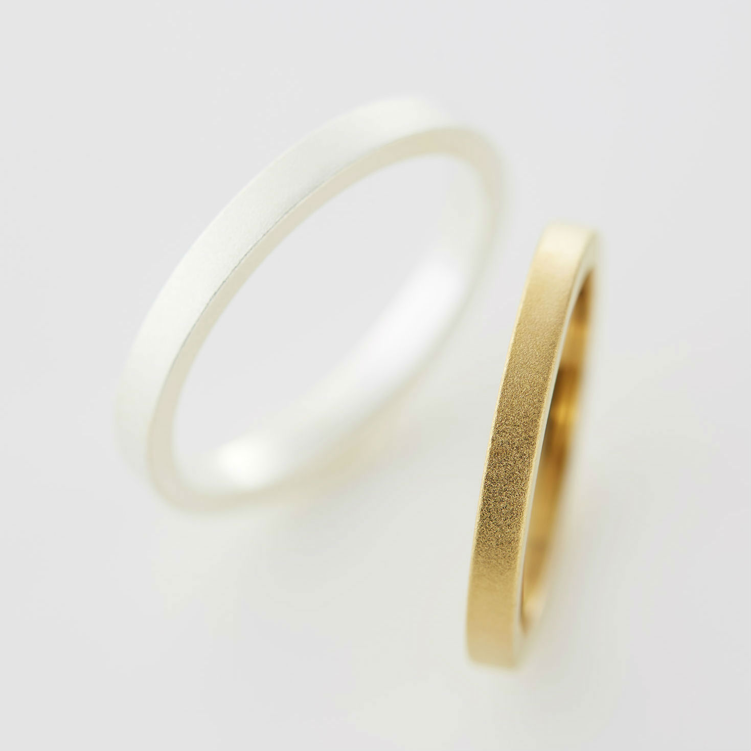オーダーメイドに人気な細部にこだわるシンプルな結婚指輪