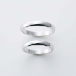 シンプル　結婚指輪