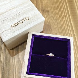 ピンクゴールド 婚約指輪