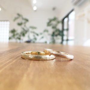 ゴールド 結婚指輪