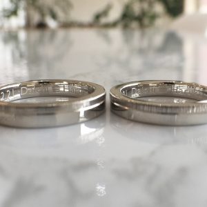 オリジナル 刻印 結婚指輪