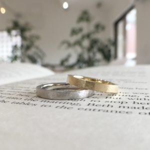 シンプル 結婚指輪 オーダーメイド