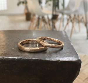 槌目 結婚指輪 オーダーメイド