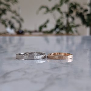 槌目 結婚指輪