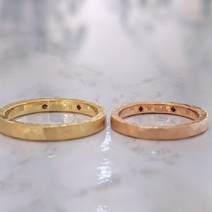 鎚目 結婚指輪