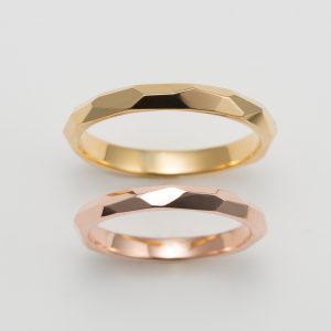 多面体の結婚指輪
