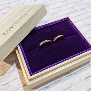 結婚指輪 納品ケース