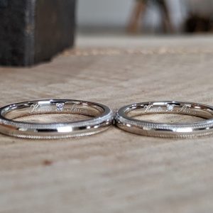 結婚指輪 刻印