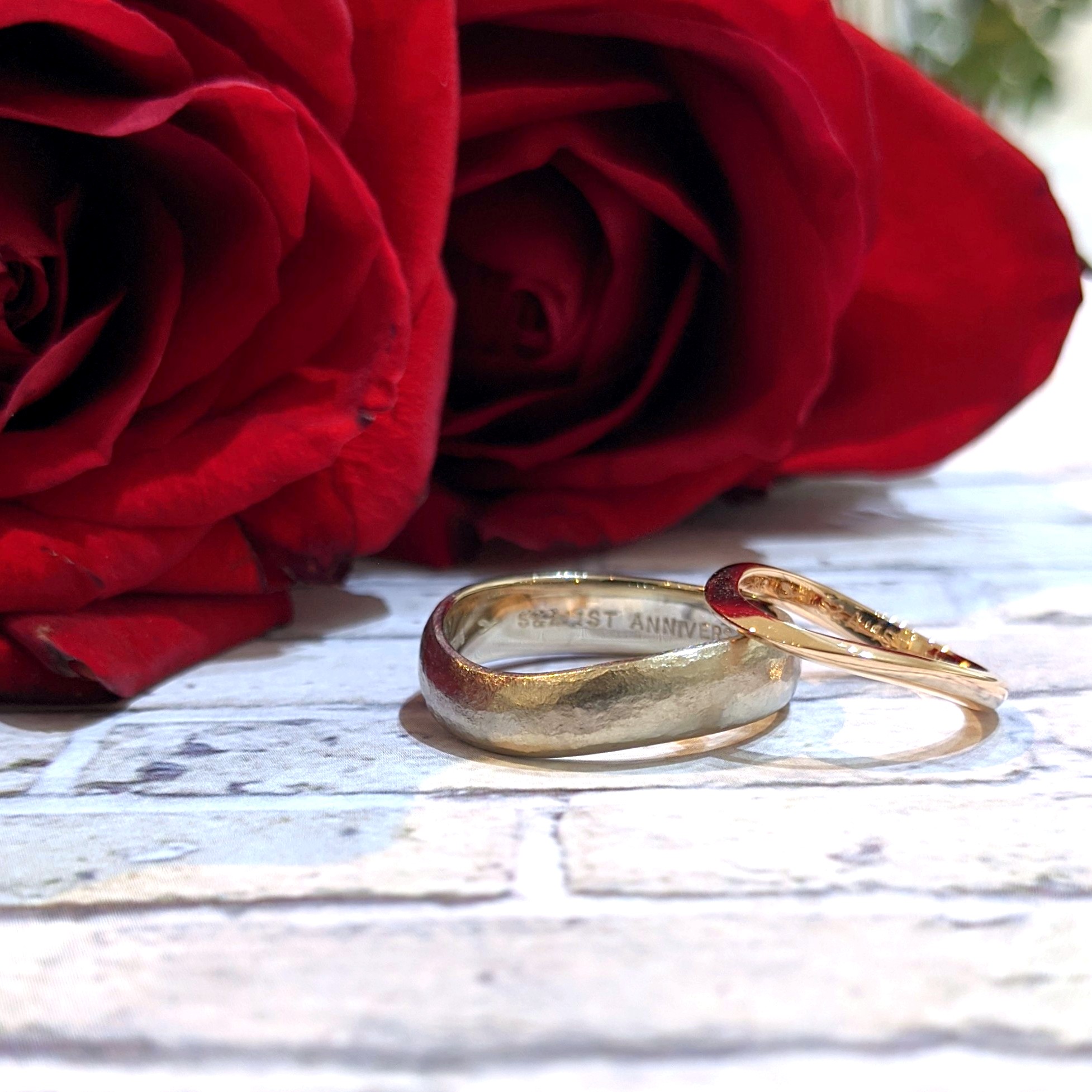 鶴　結婚指輪