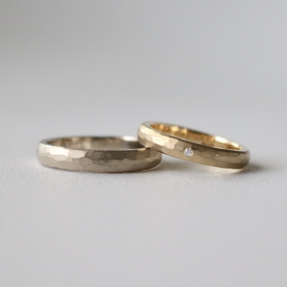 鎚目の結婚指輪