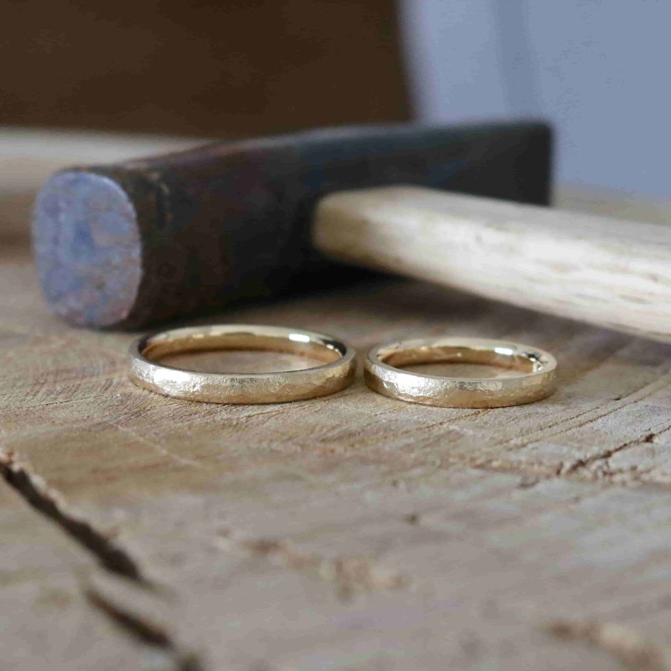 手作りの結婚指輪